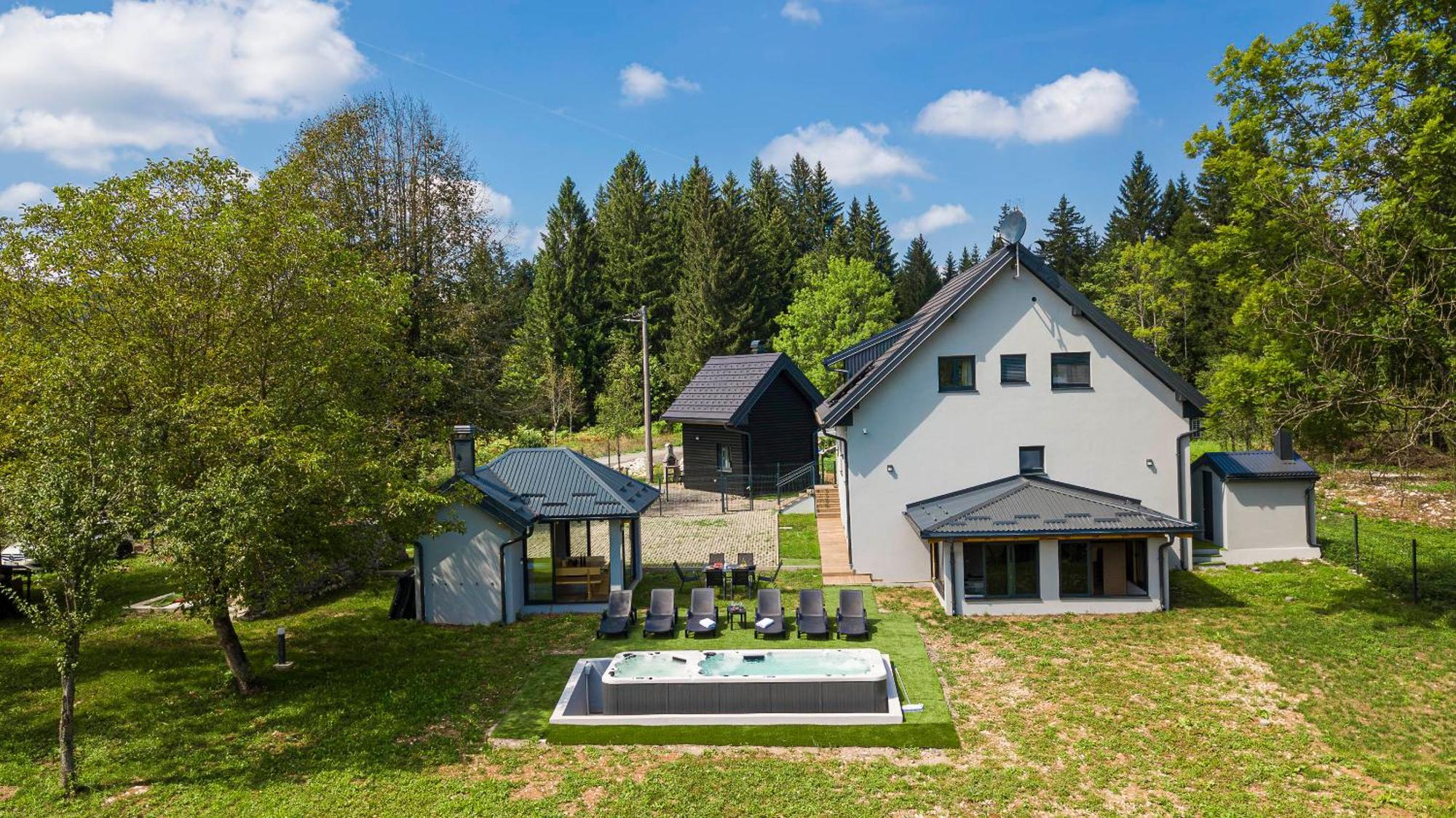 Plitvice House Angelina Villa Saborsko Dış mekan fotoğraf