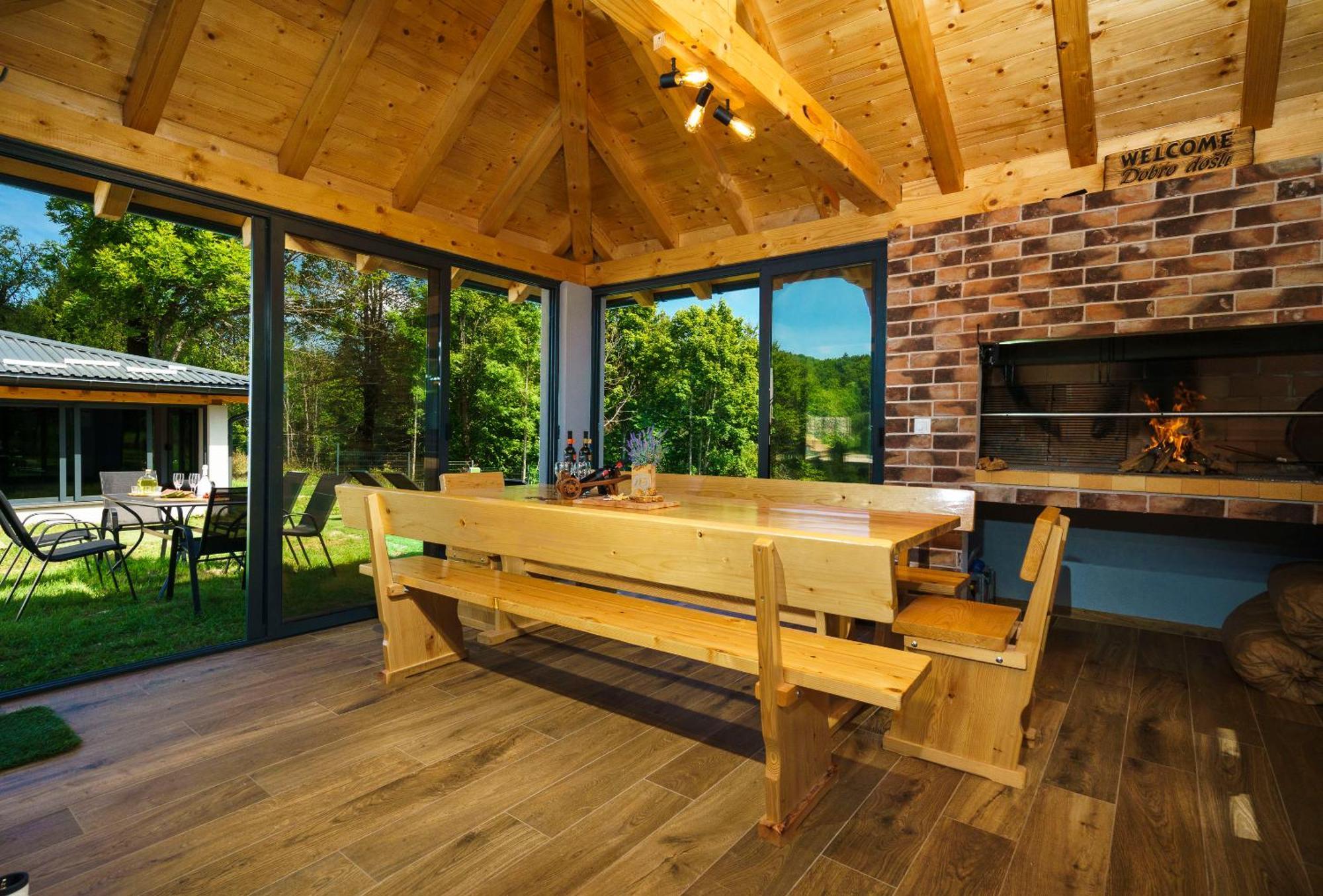 Plitvice House Angelina Villa Saborsko Dış mekan fotoğraf